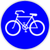 Beschilderung: Radfahranlage verordnet Beschilderung: Radfahranlage verordnet