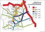 Die aktuelle Beurteilung des Deutschlandsberger Straßennetzes. © Snizek+Partner Die aktuelle Beurteilung des Deutschlandsberger Straßennetzes. © Snizek+Partner
