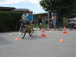 Mehrphasenausbildung (© Mobile Radfahrschule) in der 5. Schulstufe © Land STMK