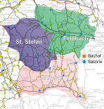 ...drei Straßenmeistereien. © STED ...drei Straßenmeistereien.