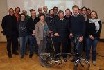 Verkehrslandesrat Dr.Gerhard Kurzmann begrüßt die österreichischen Radverkehrsexperten unter der Leitung von DI Martin Eder vom Lebensministerium.