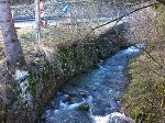 Abgerissen und neu errichtet wird die Stützmauer an der B77 in Salla... © A16 Abgerissen und neu errichtet wird die Stützmauer an der B77 in Salla...