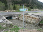 Und von der alten Grieswirtbrücke ist auch nicht mehr viel zu sehen. © A16 Und von der alten Grieswirtbrücke ist auch nicht mehr viel zu sehen.
