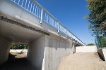 Im Zuge des Neubaus wurde auch die Radwegunterführung verlegt. © MYfoto Im Zuge des Neubaus wurde auch die Radwegunterführung verlegt.