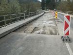Vor der Sanierung war die Mürzbrücke Graschnitz eingeengt, jetzt ist sie überhaupt gesperrt, ab Mitte September endlich wieder problemlos befahrbar.