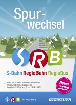 Spurwechsel - S-Bahn / RegioBahn / RegioBus © Land Steiermark Spurwechsel - S-Bahn / RegioBahn / RegioBus © Land Steiermark
