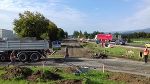 Der Kreisverkehr auf der B 76 in Lieboch... © A16 Der Kreisverkehr auf der B 76 in Lieboch...