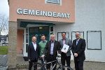 v.l.n.r.: BGM Gratkorn Helmut Weber, Obmann Auschuss für Umwelt und Verkehr (Gratkorn) GR Mag. Johann Preitler, LR Anton Lang, BGM Gratwein-Straßengel Harald Mulle, Fachausschussobmann Straßen & Verkehr (Gratwein-Straßengel) GR Josef Harb. © Marktgemeinde Gratwein-Straßengel v.l.n.r.: BGM Gratkorn Helmut Weber, Obmann Auschuss für Umwelt und Verkehr (Gratkorn) GR Mag. Johann Preitler, LR Anton Lang, BGM Gratwein-Straßengel Harald Mulle, Fachausschussobmann Straßen & Verkehr (Gratwein-Straßengel) GR Josef Harb. © Marktgemeinde Gratwein-Straßengel