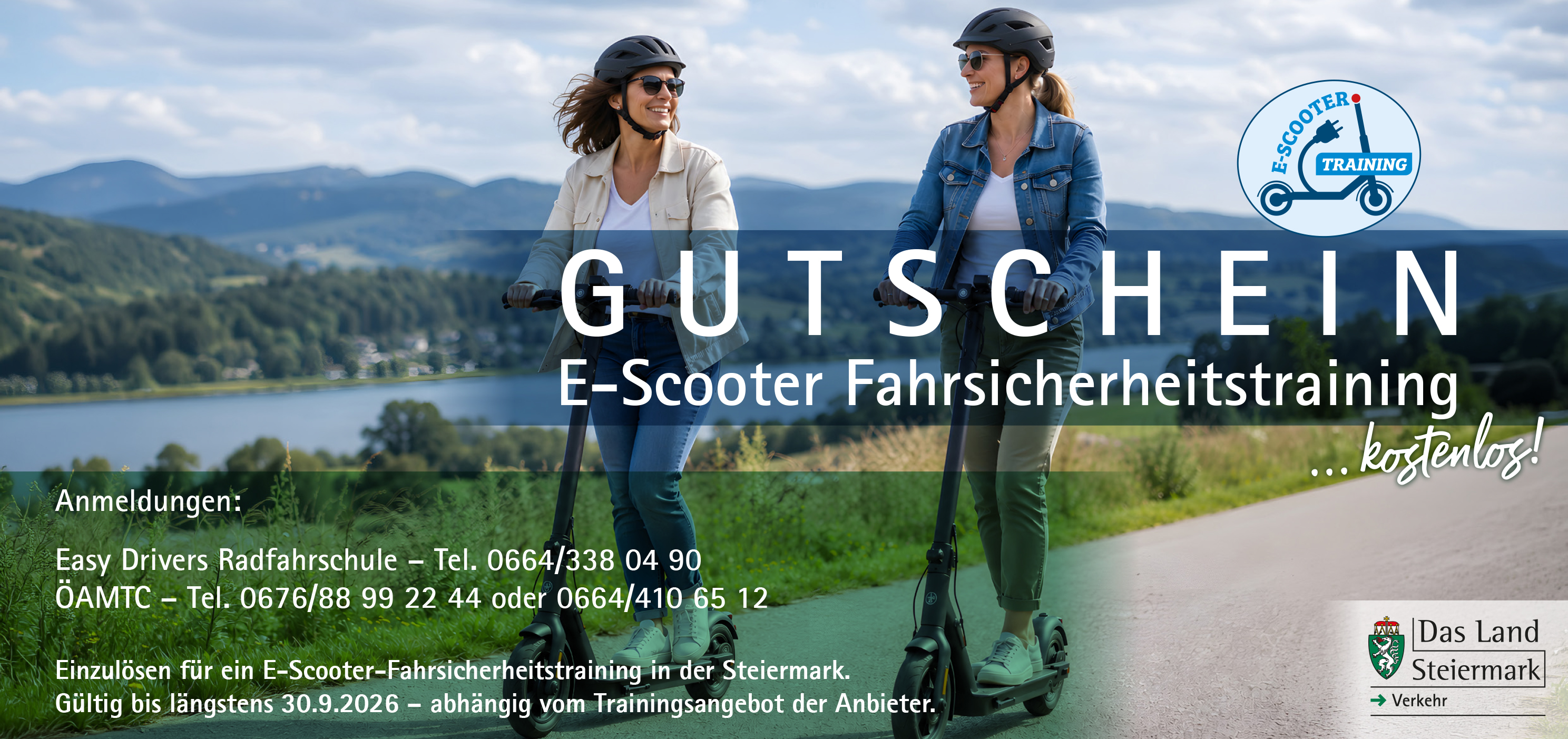 Pro.E-Scooter Gutschein zum Download 