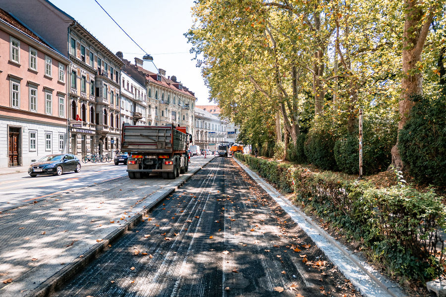 Sanierung Glacisstraße