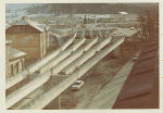 Anno 1970: Die Hochbahn Bruck während der Bauzeit.