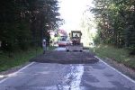 Auf der St. Wolfgangerstraße fahren die Baumaschinen auf. © A16