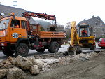 In Hitzendorf fahren die Baumaschinen auf.