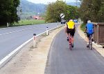 In neuem Glanz erstrahlt der Radweg in Eggenfeld.