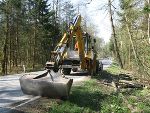 Verbreitert und saniert wird die L502.
