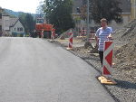 Harald Sarkany ist mit dem Bauablauf in Heiligenkreuz rundum zufrieden.