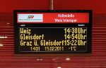 Fahrgastmonitor für Interspar-Kunden