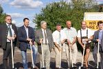 "Volksfeststimmung" beim gestrigen Spatenstich in Turnau.