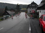 Die Einengung ist aufgrund des schlechten Zustandes unablässig. © Verkehrsabteilung