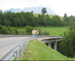 Auch auf der Spitalgrabenbrücke werden Lärmschutzwände errichtet. © Verkehrsabteilung