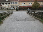 Die 41 Jahre alte Ilzbachbrücke wird abgetragen.
