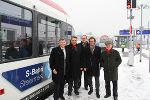 LR Dr. Gerhard Kurzmann, Mag. Franz Weintögl, Peter Stoeßl, Dr. Klaus Schneider und Prok. Mag. Dr. Rudolf Krones (v.l.). © ÖBB