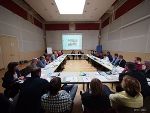 Die bundesweite Arbeitsgruppe Radtourismus und Radverkehr tagte im Großen Saal des Landes Steiermark. © A16 Die bundesweite Arbeitsgruppe Radtourismus und Radverkehr tagte im Großen Saal des Landes Steiermark.