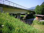 Die 44 Jahre alte Wölzerbachbrücke wird saniert.