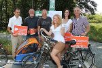 Verantwortliche der Stadtgemeinde, des Tourismusverbandes und des Stadtmarketings präsentierten die Drahteseltour.  © Stadtgemeinde Hartberg
