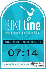 Haltestellentafel © bikeline
