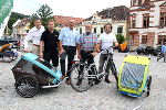 Pressefoto ( von rechts nach links) Thomas Bierbauer, Hans Rieger, Karl Pack, Ewald Holzer, Anton Schuller