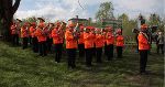 Die STED-Musikkapelle sorgte für den "guten Ton".