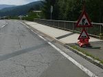 Auf der B 115 wird sowohl die Mosauer-... © A16
