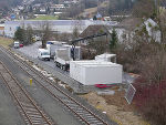 Das Bau- und Infobüro entsteht gegenüber des Voitsberger Bahnhofs in der Rosenberggasse.