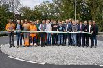 Gebührend gefeiert wurde die Verkehrsfreigabe des Lehrlingsprojekts. © STED/Christian Karner