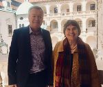 EU-Koordinatorin Anne Elisabet Jensen besuchte Verkehrslandesrat Anton Lang. © Land Steiermark