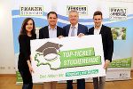 LAbg. Michaela Grubesa, LH-Vize Michael Schickhofer, LR Anton Lang und LAbg. Lukas Schnitzer (v.l.). © Land Steiermark LAbg. Michaela Grubesa, LH-Vize Michael Schickhofer, LR Anton Lang und LAbg. Lukas Schnitzer (v.l.). © Land Steiermark