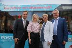 Siegfried Nagl, Silvia Kaupa-Götzl, Barbara Muhr und Anton Lang (v.l.). © ÖBB/Andreas Scheiblecker