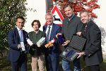 Franz Zenz, Barbara Fiala-Köck, Anton Lang, Franz Mayr-Melnhof-Saurau und Wolfgang Steiner (v.l.). © Land Steiermark