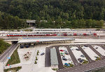 Der neue Bahnhof in Frohnleiten spielt alle Stückerl. © ÖBB/Chris Zenz Der neue Bahnhof in Frohnleiten spielt alle Stückerl.