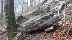 Tonnenschwere Felsen müssen sogar gesprengt werden. © A16/STED