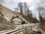 Neben der notwendigen Hangsicherung müssen jetzt noch Ableitungsmaßnahmen gesetzt werden. © A16