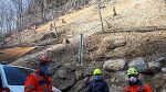 Unter Einhaltung aller Sicherheitsmaßnahmen konnten die Arbeiten auf der B 115 abgeschlossen werden. © STED