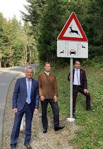 Anton Lang, Franz Mayr-Melnhof Saurau und Franz Zenz (v.l.). © Land Steiermark Anton Lang, Franz Mayr-Melnhof Saurau und Franz Zenz (v.l.).