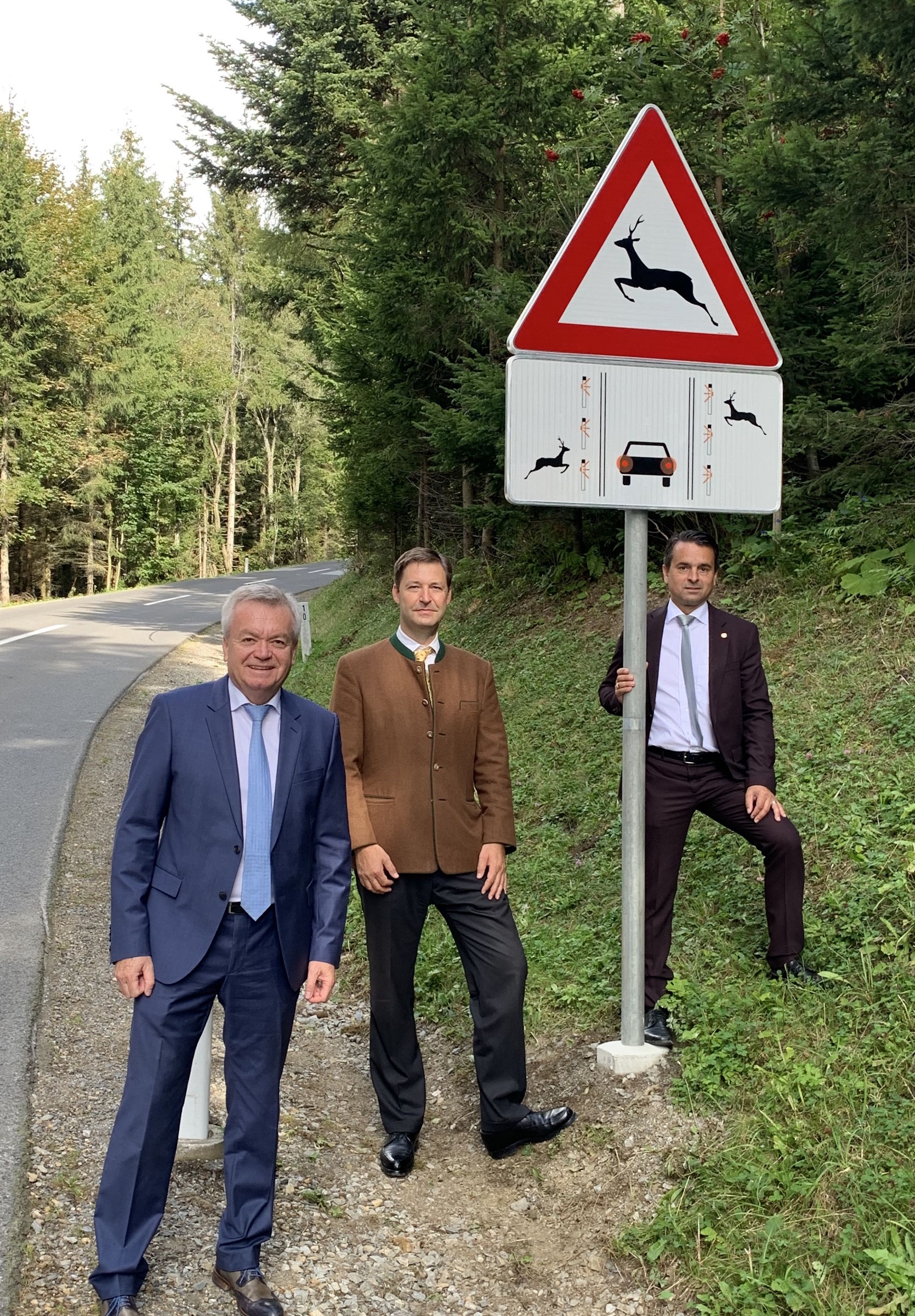 Wildtierschutz: Steiermark testet österreichweit erstmalig neue  Geräte-Technologie - Verkehrs-Server des Landes Steiermark