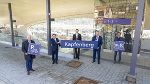 LR Johann Seitinger, ÖBB GB-Leiter Hubert Hager, Bürgermeister Fritz Kratzer, LH-Stv. Anton Lang, Projektleiter Koralmbahn Klaus Schneider (v.l.). © ÖBB/Chris Zenz LR Johann Seitinger, ÖBB GB-Leiter Hubert Hager, Bürgermeister Fritz Kratzer, LH-Stv. Anton Lang, Projektleiter Koralmbahn Klaus Schneider (v.l.).