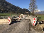 Auf der L 741 wird auch die Fischernbrücke saniert.