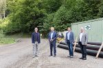 ....Bgm. Stefan Hofer, LH-Stv. Anton Lang, Dipl. Ing. Bernd Pitner (Baubezirksleiter Obersteiermark-Ost), Vizebürgermeister Berthold Strobl (v.l.). © Martin Meieregger ....Bgm. Stefan Hofer, LH-Stv. Anton Lang, Dipl. Ing. Bernd Pitner (Baubezirksleiter Obersteiermark-Ost), Vizebürgermeister Berthold Strobl (v.l.).