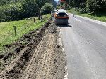 Bis Mitte November wird die L 502 saniert und auch verbreitert. © A16