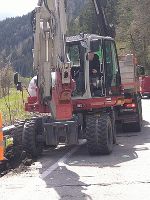 Die Betondecke wird mittels Fallbeil bzw. Hydromeisel entspannt werden. © A16 Die Betondecke wird mittels Fallbeil bzw. Hydromeisel entspannt werden.